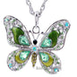 Colourful Butterfly Necklace