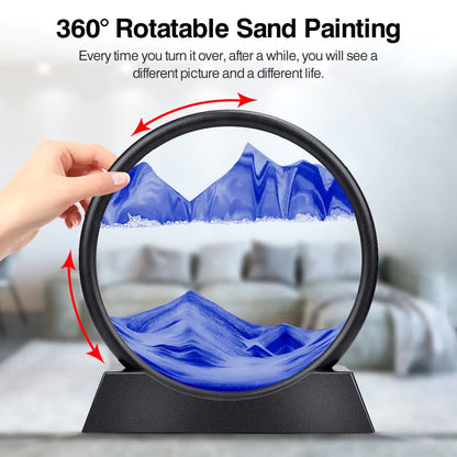 3D Hourglass Sandscape