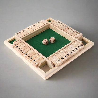 棋盘游戏木制骰子套装